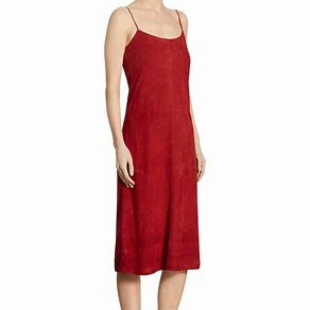 THEORY Teslon Suede Dress--Size 2